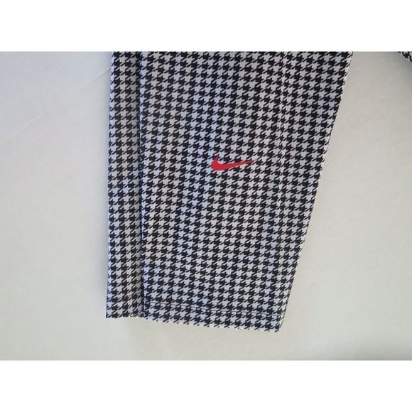 Nike DJ6660 100 Women's Plus Sz 2X White/Black Printed Mid-Rise 7/8 Leggings - Picture 8 of 8